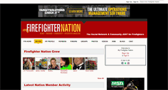 Desktop Screenshot of my.firefighternation.com